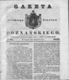 Gazeta Wielkiego Xięstwa Poznańskiego 1842.04.22 Nr92