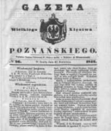 Gazeta Wielkiego Xięstwa Poznańskiego 1842.04.27 Nr96