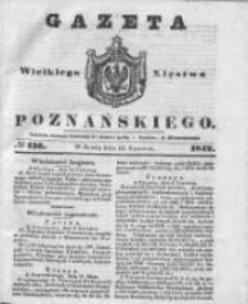 Gazeta Wielkiego Xięstwa Poznańskiego 1842.06.15 Nr136
