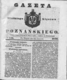 Gazeta Wielkiego Xięstwa Poznańskiego 1842.06.21 Nr141