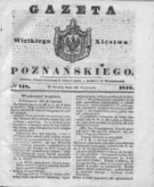 Gazeta Wielkiego Xięstwa Poznańskiego 1842.06.29 Nr148
