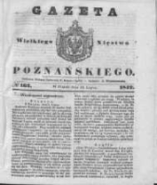 Gazeta Wielkiego Xięstwa Poznańskiego 1842.07.15 Nr162
