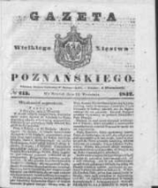 Gazeta Wielkiego Xięstwa Poznańskiego 1842.09.13 Nr213