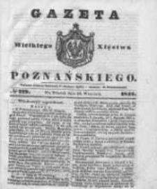 Gazeta Wielkiego Xięstwa Poznańskiego 1842.09.20 Nr219