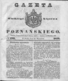 Gazeta Wielkiego Xięstwa Poznańskiego 1842.09.21 Nr220