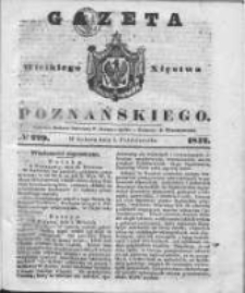 Gazeta Wielkiego Xięstwa Poznańskiego 1842.10.01 Nr229
