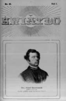 Światło. Pismo Ilustrowane Dla Ludu. 1887 R.1 nr10