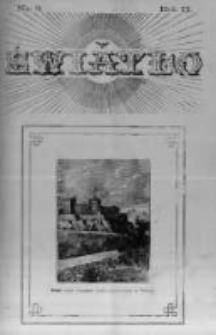 Światło. Miesięcznik Ludowy Ilustrowany Poświęcony Nauce i Rozrywce. 1888 R.2 nr9