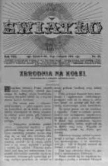 Światło. Pismo Ludowe Ilustrowane Poświęcone Nauce i Rozrywce. 1894 R.8 nr22