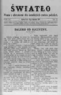 Światło. Pismo z Obrazkami dla Katolickich Rodzin Polskich. 1897 R.11 nr3