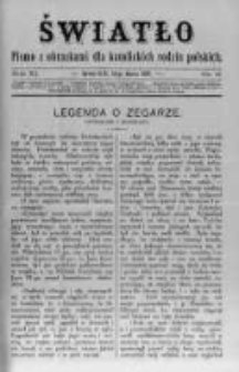 Światło. Pismo z Obrazkami dla Katolickich Rodzin Polskich. 1897 R.11 nr11