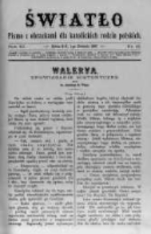 Światło. Pismo z Obrazkami dla Katolickich Rodzin Polskich. 1897 R.11 nr13