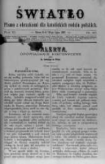 Światło. Pismo z Obrazkami dla Katolickich Rodzin Polskich. 1897 R.11 nr30