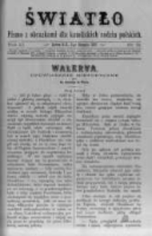 Światło. Pismo z Obrazkami dla Katolickich Rodzin Polskich. 1897 R.11 nr31