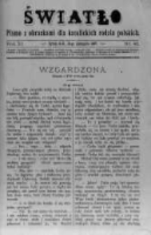 Światło. Pismo z Obrazkami dla Katolickich Rodzin Polskich. 1897 R.11 nr46