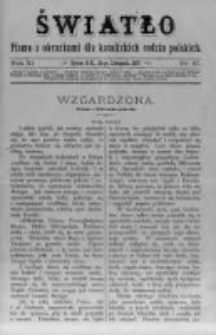 Światło. Pismo z Obrazkami dla Katolickich Rodzin Polskich. 1897 R.11 nr47