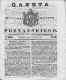 Gazeta Wielkiego Xięstwa Poznańskiego 1842.11.11 Nr264