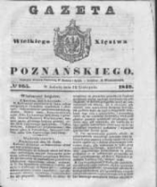 Gazeta Wielkiego Xięstwa Poznańskiego 1842.11.12 Nr265