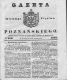 Gazeta Wielkiego Xięstwa Poznańskiego 1842.11.30 Nr280