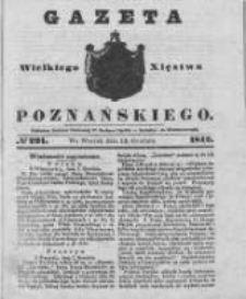 Gazeta Wielkiego Xięstwa Poznańskiego 1842.12.13 Nr291