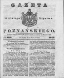 Gazeta Wielkiego Xięstwa Poznańskiego 1842.12.28 Nr303