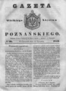 Gazeta Wielkiego Xięstwa Poznańskiego 1843.01.12 Nr10
