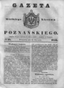 Gazeta Wielkiego Xięstwa Poznańskiego 1843.01.21 Nr18