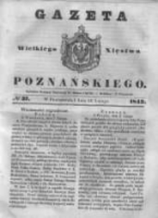 Gazeta Wielkiego Xięstwa Poznańskiego 1843.02.13 Nr37