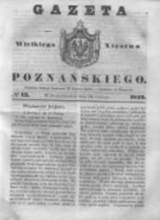 Gazeta Wielkiego Xięstwa Poznańskiego 1843.02.20 Nr43