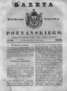 Gazeta Wielkiego Xięstwa Poznańskiego 1843.04.01 Nr78