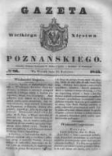 Gazeta Wielkiego Xięstwa Poznańskiego 1843.04.11 Nr86
