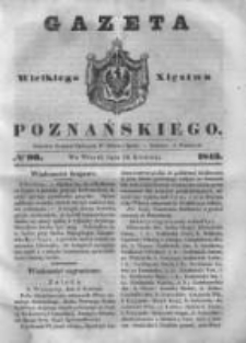 Gazeta Wielkiego Xięstwa Poznańskiego 1843.04.18 Nr90