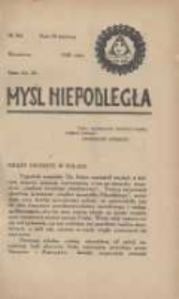 Myśl Niepodległa 1928 Nr902