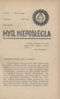 Myśl Niepodległa 1928 Nr906