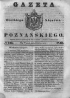 Gazeta Wielkiego Xięstwa Poznańskiego 1843.06.13 Nr135