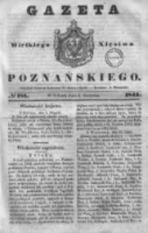 Gazeta Wielkiego Xięstwa Poznańskiego 1843.08.05 Nr181