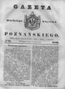 Gazeta Wielkiego Xięstwa Poznańskiego 1843.01.13 Nr11
