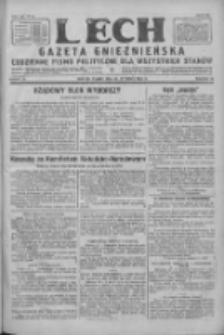 Lech. Gazeta Gnieźnieńska: codzienne pismo polityczne dla wszystkich stan&oacute;w 1928.01.20 R.30 Nr16