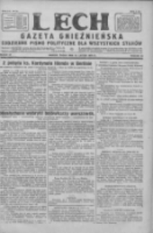 Lech. Gazeta Gnieźnieńska: codzienne pismo polityczne dla wszystkich stan&oacute;w 1928.02.15 R.30 Nr37