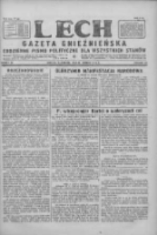 Lech. Gazeta Gnieźnieńska: codzienne pismo polityczne dla wszystkich stanów 1928.02.16 R.30 Nr38