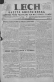Lech. Gazeta Gnieźnieńska: codzienne pismo polityczne dla wszystkich stan&oacute;w 1928.01.06 R.30 Nr5