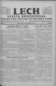 Lech.Gazeta Gnieźnieńska: codzienne pismo polityczne dla wszystkich stanów 1928.06.13 R.30 Nr134