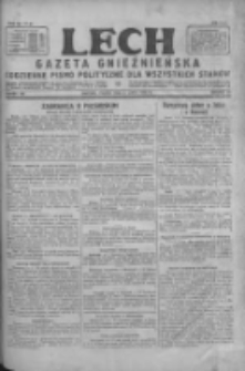 Lech.Gazeta Gnieźnieńska: codzienne pismo polityczne dla wszystkich stan&oacute;w 1928.07.06 R.30 Nr153