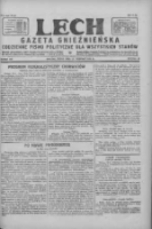 Lech.Gazeta Gnieźnieńska: codzienne pismo polityczne dla wszystkich stan&oacute;w 1928.08.15 R.30 Nr187