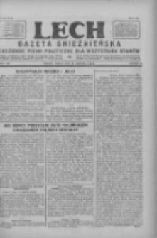 Lech.Gazeta Gnieźnieńska: codzienne pismo polityczne dla wszystkich stanów 1928.08.18 R.30 Nr189
