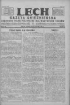 Lech.Gazeta Gnieźnieńska: codzienne pismo polityczne dla wszystkich stan&oacute;w 1928.09.08 R.30 Nr207