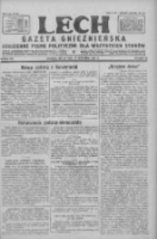 Lech.Gazeta Gnieźnieńska: codzienne pismo polityczne dla wszystkich stan&oacute;w 1928.09.21 R.30 Nr218