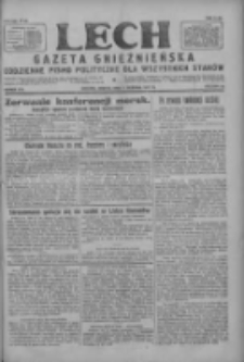 Lech.Gazeta Gnieźnieńska: codzienne pismo polityczne dla wszystkich stanów 1927.08.06 R.29 Nr178