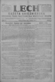 Lech.Gazeta Gnieźnieńska: codzienne pismo polityczne dla wszystkich stanów 1927.08.07 R.29 Nr179