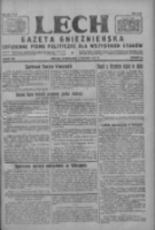 Lech.Gazeta Gnieźnieńska: codzienne pismo polityczne dla wszystkich stan&oacute;w 1927.08.09 R.29 Nr180